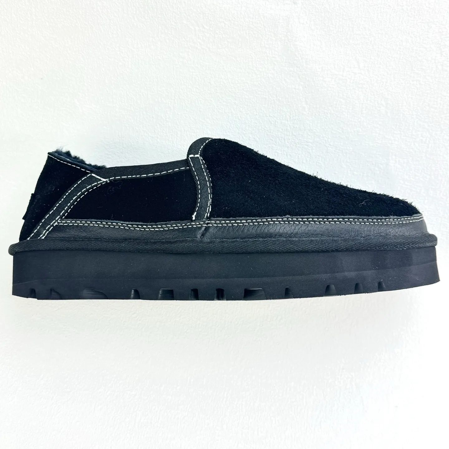 Local 💰480 supports delivery platform operation! Ugg men's slip-on series, cow suede surface with wool lining, warm and comfortable, easy to put on and take off# Size: 39 40 41 42 43 44 45#
